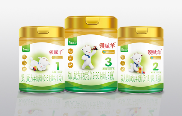 新品上市！ 領賦羊系列嬰幼兒配方羊奶粉 